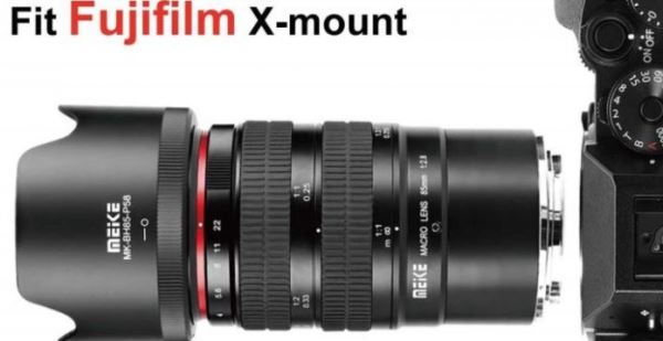 Кинообъектив Meike 135mm T2.2 для Fujifilm X представят летом